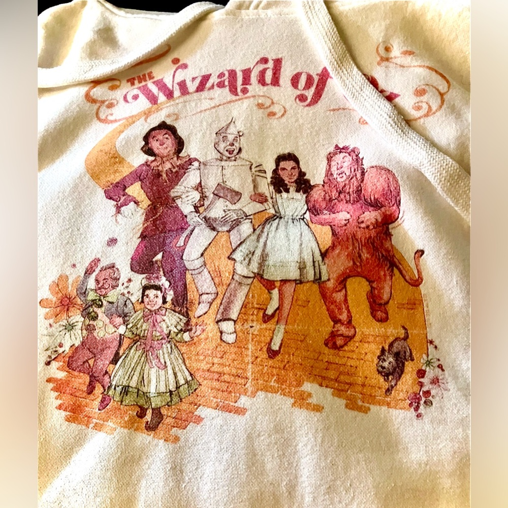 Wizard Of Oz Sweatshirt Hoodie - NWOT size large - Picture 2 of 7